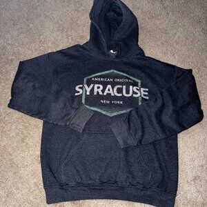 Syracuse New York Hoodie American Original Graphic Pullover Sweatshirt